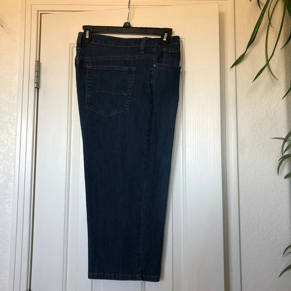 Lee Relaxed Fit Jeans Capris Women’s Size 16 - Picture 1 of 7